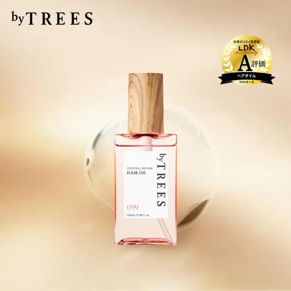 ヘアオイル 100mL byTREES バイツリーズ モイストリペア コントロールリペア. ヘアケア うるおい 保湿 しっとり