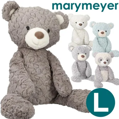 【並行輸入品】メリーマイヤー ぬいぐるみ テディベア Lサイズ Mary Meyer Cream Putty Bear