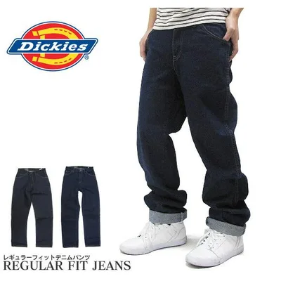 【並行輸入品】ディッキーズ Dickies デニム メンズ パンツ 9393 レギュラーフィット ジーンズ アメカジ カジュアル ストリート レングス30 レングス32