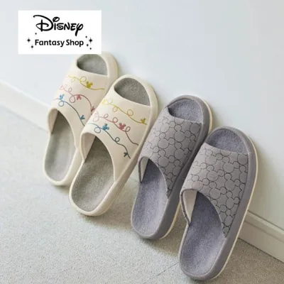 スリッパ 室内履き ルームシューズ 室内用 洗える Disney ディズニー キャラクター かわいい コンフォートスリッパ ミッキーモチーフ S M L おしゃれ