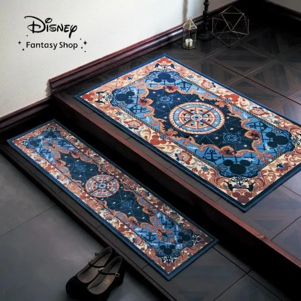 玄関マット マット ジャカード織り 玄関 屋内 エントランス 約60×90 Disney ディズニー ミッキーモチーフ 高級感 おしゃれ