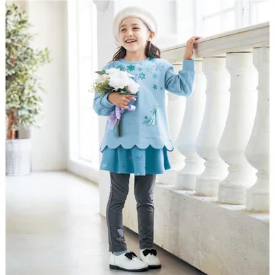 スカッツ スカート パンツ 子供 キッズ ガールズ 女の子 Disney ディズニー キャラクター かわいい 選べる 90 100 110 120 130 140 おしゃれ