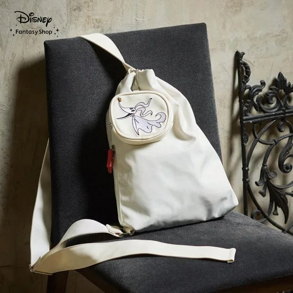 ショルダーバッグ ボディバッグ バッグ カバン かばん ディズニー Disney キャラクター ゼロ ミニポーチ付き 刺繍デザイン 2WAY カジュアル おしゃれ ハロウィン