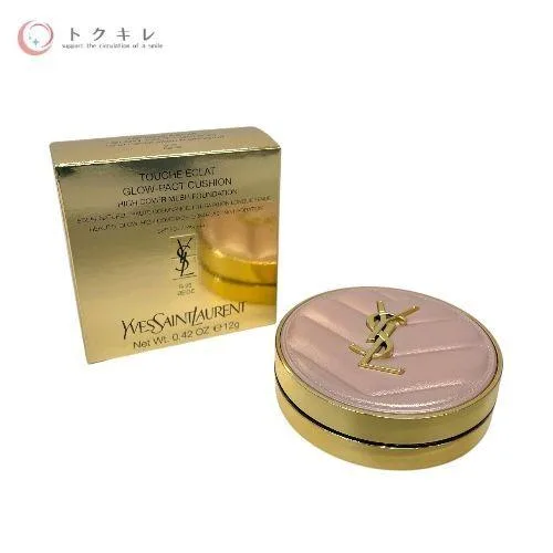 【トクキレ】イヴ・サンローラン ラディアント タッチ グロウパクト #B25 ファンデーション 未使用 YSL 黄みよりのやや明るい肌色
