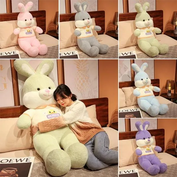 うさぎ ぬいぐるみ ウサギ 抱き枕 添い寝 ふわふわ インテリア かわいい 癒し 誕生日ギフト
