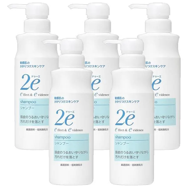 2e(ドゥーエ) シャンプー 350ml×5個セット