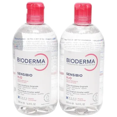 並行輸入品 【2本セット】 ビオデルマ サンシビオ H2O (エイチ ツーオー) D 500ml (クレンジング) 使用期限2029年3月末までで安心 【あすつく】 爆買