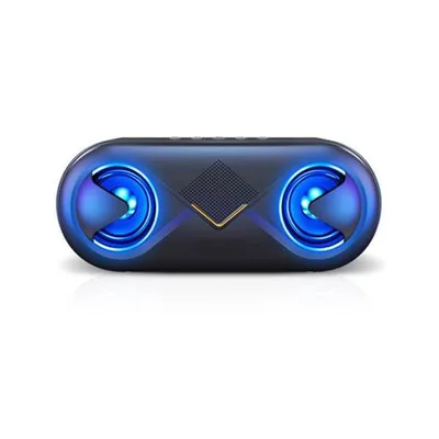 スピーカー ブラック Bluetooth 無線 ワイヤレス 高音質 重低音 充電式 音楽 再生 iPhone ((S