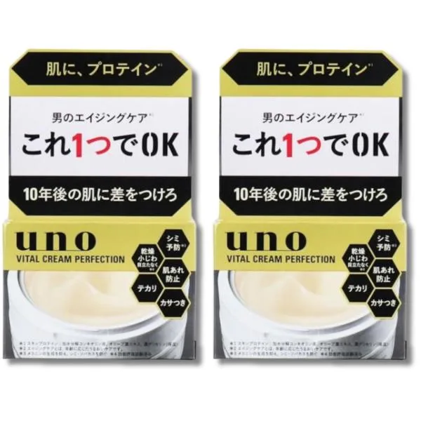 2個セット ファイントゥデイ ウーノ UNO バイタルクリームパーフェクション 90g 男性化粧品