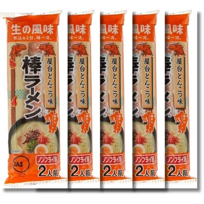 5個セット マルタイ 屋台とんこつ味 棒ラーメン 170g 2人前 インスタント 即席めん