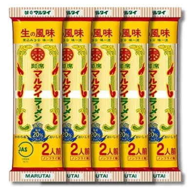 5個セット マルタイ マルタイラーメン 棒ラーメン 164g あっさりしょうゆ味 2食分 インスタント 即席めん