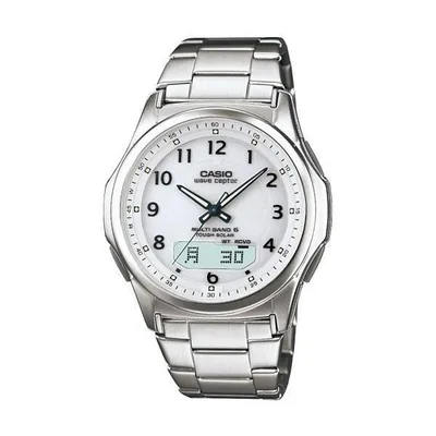 カシオ WVA-M630D-7AJF 腕時計 ウェーブセプター 電波ソーラー シルバー CASIO