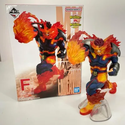 BANDAI バンダイ 一番くじ 僕のヒーローアカデミア 〜突入〜 F賞 エンデヴァー フィギュア