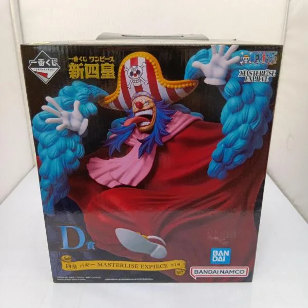 一番くじ フィギュア D賞 四皇 バギーMASTERLISE EXPIECE ワンピース 未使用に近い
