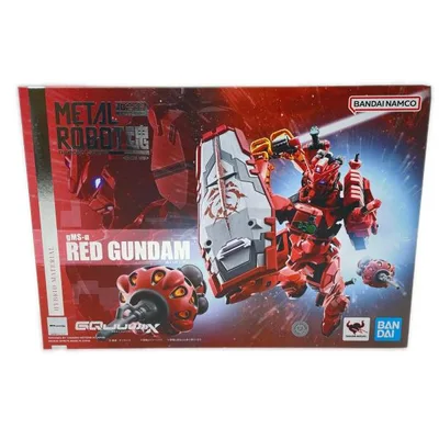 BANDAI バンダイ METAL ROBOT魂 <SIDE MS> 機動戦士Gundam GQuuuuuuX 赤いガンダム フィギュア やや傷や汚れあり