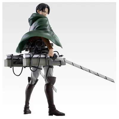 一番くじ 進撃の巨人 獣の巨人は俺が仕留める B賞 リヴァイ MASTERLISE◆新品Ss