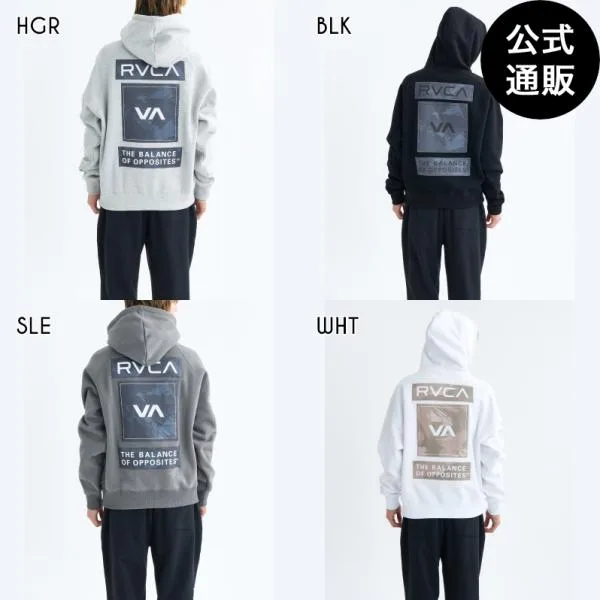 (1日-31日はボーナスストア+4%)OUTLET 送料無料 (公式)ルーカ メンズ THREE BOX RVCA HD パーカー 2025年秋冬モデル 全4色 S/M/L/XL rvca