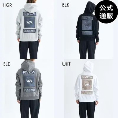 (1日-31日はボーナスストア+4%)OUTLET 送料無料 (公式)ルーカ メンズ THREE BOX RVCA HD パーカー 2025年秋冬モデル 全4色 S/M/L/XL rvca