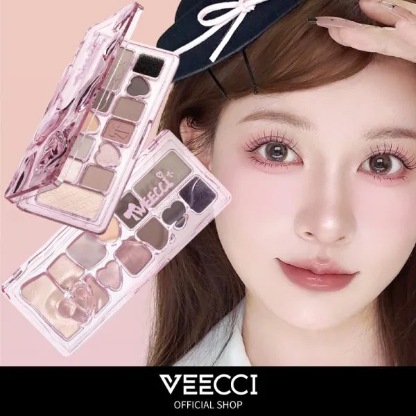 VEECCI(ヴィーチ)リボンファンタジー 11色アイシャドウパレット