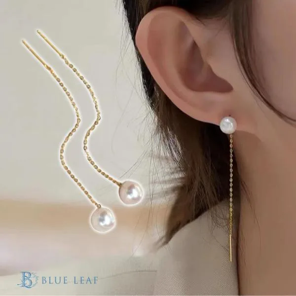 ピアス パール 揺れる アメリカンピアス ニッケルフリー サージカルステンレス ステンレス 18金コーティング 18K デザイン 大人可愛い 低アレルギー ゴールド