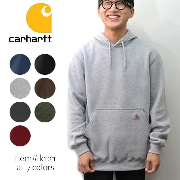 カーハート carhartt K121 メンズ トップス スウェット パーカー Midweight Hooded Pullover Sweatshirt プルオーバー 裏起毛