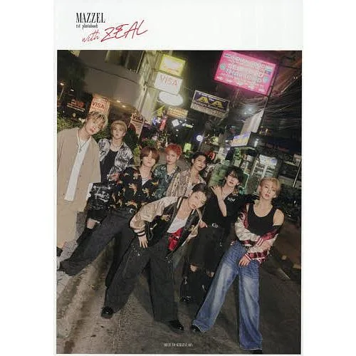 with ZEAL MAZZEL 1st photobook/MAZZEL