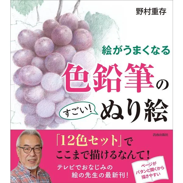 絵がうまくなる色鉛筆のすごい!ぬり絵/野村重存