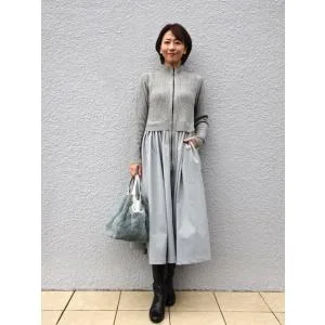 blue greed (Apaiser lame アぺゼラム)DAIMATSU 2025年秋冬30%OFF ワンピース