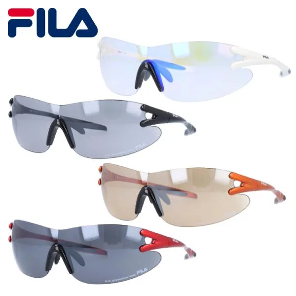 フィラ サングラス ミラーレンズ アジアンフィット(フレキシブルノーズバッド) FILA SF8823J 全4カラー 142 UVカット プレゼント ギフト
