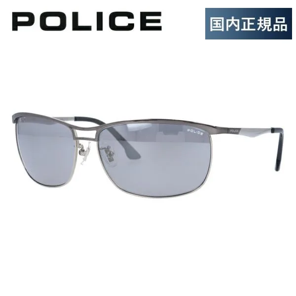 ポリス サングラス 国内正規品 メンズ 度付きハイカーブレンズ対応 ミラーレンズ POLICE SPL918J 568M 62 ユニセックス 紫外線 UVカット プレゼント