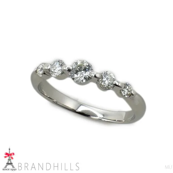 ダイヤモンド 0.50ct リング PT900 プラチナ 指輪 #12 3.4g 極美品