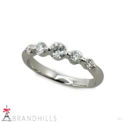 ダイヤモンド 0.50ct リング PT900 プラチナ 指輪 #12 3.4g 極美品