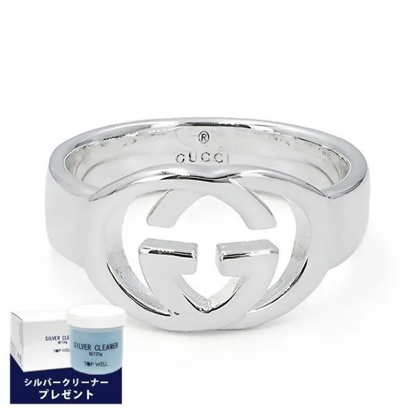 《クーポン》グッチ 指輪 GUCCI メンズ レディース 指輪 シルバーブリット シルバー 190483 J8400 8106