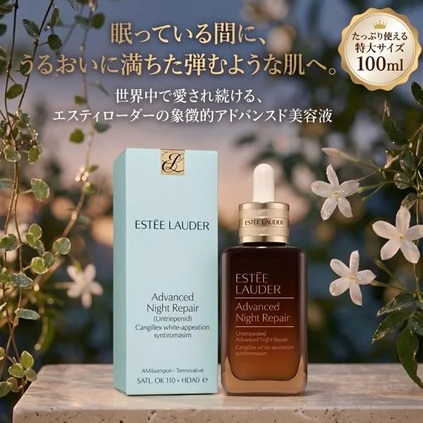 エスティローダー アドバンス ナイト リペア SMR コンプレックス 100ml 美容液 ESTEE LAUDER 並行輸入品 コスメ うるおい 保湿 乾燥肌 ハリ ツヤ