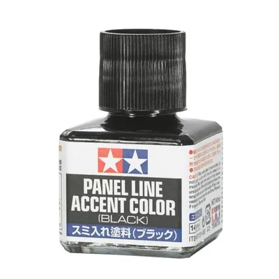 タミヤ メイクアップ材シリーズ No.131 スミ入れ塗料(ブラック) 40ml 模型用塗料 87131-000