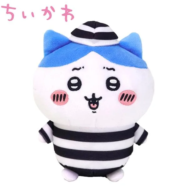 ちいかわ ぽてたまぬいぐるみ ハチワレ 囚人 16cm かわいい おしゃれ キャラクターグッズ チイカワCHIIKAWA 女の子用 男の子用 誕生日 クリスマス 子供の日 プ