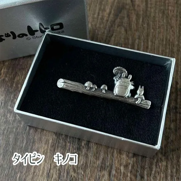 ผูกหมุดเพื่อนบ้านของฉัน Totoro Mushroom Ginkobi Ghibli Goods Studio Ghibli