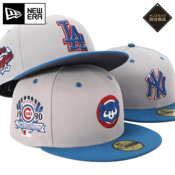 ニューエラキャップ 59FIFTYサイドパッチ MLB2トーン ONSPOTZ別注