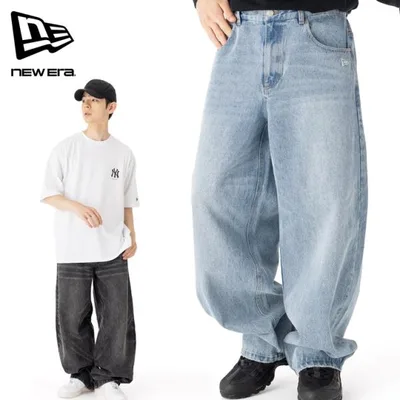 ニューエラ デニムバレルパンツ