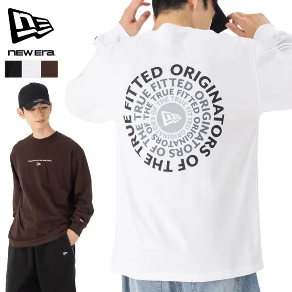 ニューエラ 長袖Tシャツ ロンT サークルロゴ