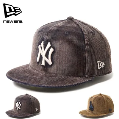 ニューエラキャップ 59FIFTY MLB フェードコーデュロイ