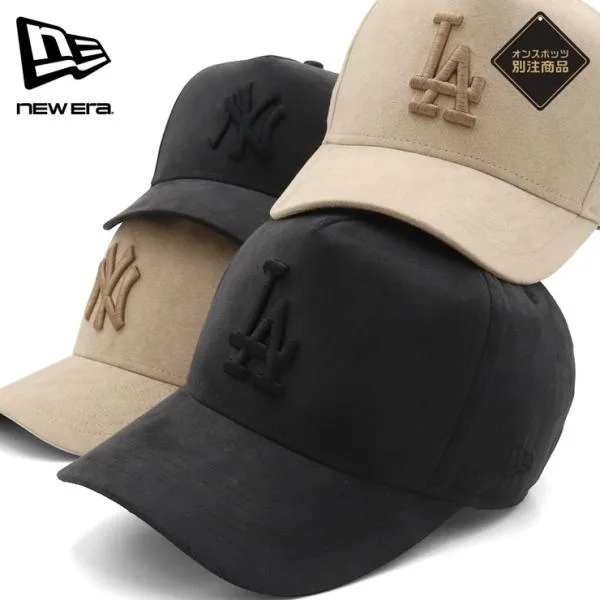 ニューエラキャップ 9FORTY-D シンセティックスエードMLB ONSPOTZ別注