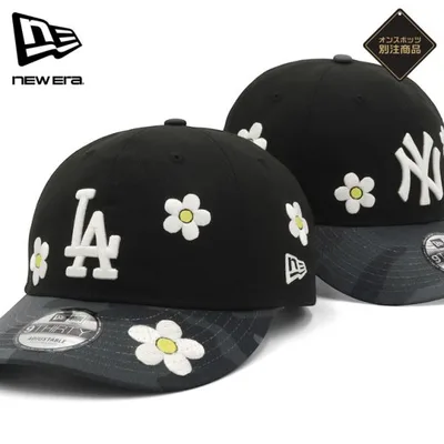 ニューエラキャップ 9THIRTY 花柄カモ柄MLB ONSPOTZ別注