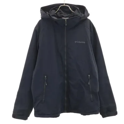 Columbia コロンビア レイクパウエル ジャケット L ブラック アウトドア メンズ 古着 中古