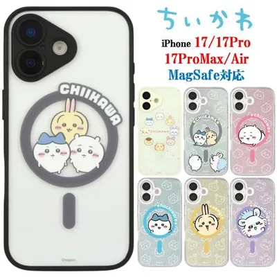 ちいかわ Chiikawa iPhone 17 17Pro 17ProMax Air IIIIfit プランプフレーム Camera Frame MagSafe スマホケース iPhoneケース iphone スマホ ケース 耐衝撃