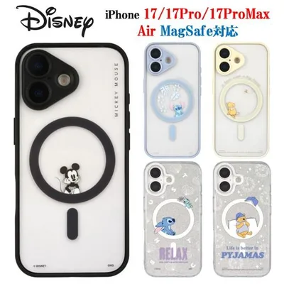 ディズニー Disney iPhone 17 17Pro 17ProMax Air IIIIfit プランプフレーム Camera Frame MagSafe スマホケース iPhoneケース iphone 耐衝撃 スマホ ケース