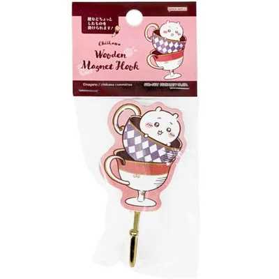 ちいかわ 木製マグネットフック ちいかわ 766836 Wonder Tea Time 第11弾 X LINEスタンプ なんか小さくてかわいいやつ ナガノ ワンダーティータイム サンスター