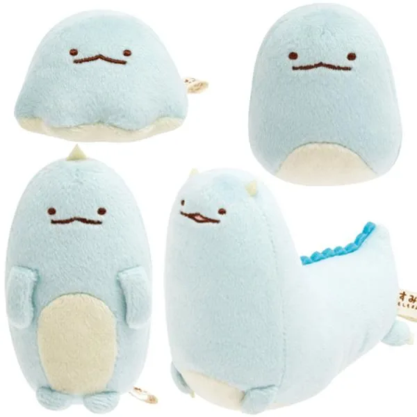 【4種セット】すみっコぐらし てのりぬいぐるみ とかげ 進化 もしもすみっコが進化したら? すみっコぐらしコレクション 進化A 進化B 進化C 進化D