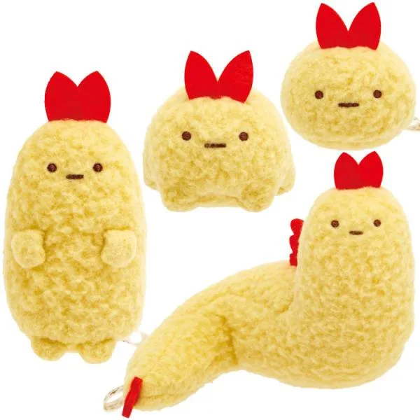 【4種セット】すみっコぐらし てのりぬいぐるみ えびふらいのしっぽ 進化 もしもすみっコが進化したら? すみっコぐらしコレクション 進化A 進化B 進化C 進化D