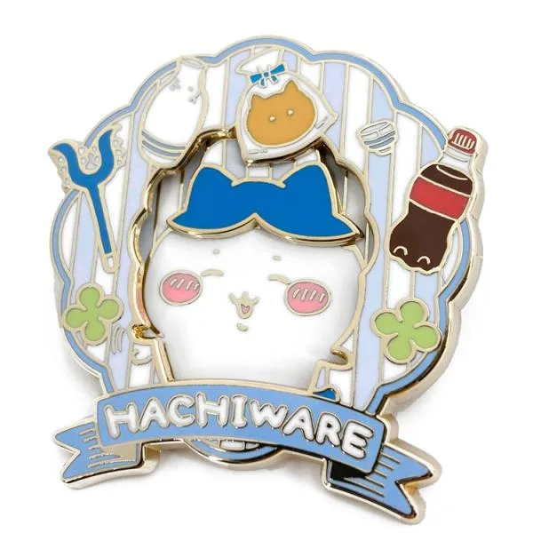 ちいかわ 大きめギミックピンバッジ ハチワレ 133330 CHIIKAWA なんか小さくてかわいいやつ